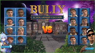 Bully SE Jocks amp Ganyu vs Greasers amp Ryder  Full HD [upl. by Aynahs]