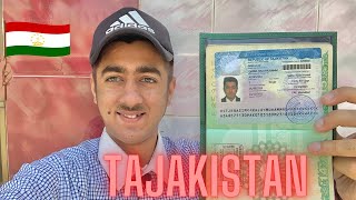 Tajikistan Sticker Visa 2024  Tajikistan Full Visa Process  Visa Fees Visa validity Process Time [upl. by Ursas443]