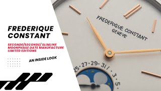 secondeseconde on the new Frederique Constant Slimline Moonphase Date Manufacture Editions [upl. by Cleave163]