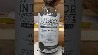 Wood Dye  Fichte beizen im Farbton quotEbenholzquot [upl. by Blas]