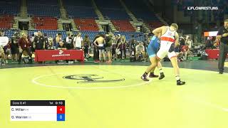 182 Lbs Cons 8 1 Cade Miller Oregon Vs Owen Warren South Dakota [upl. by Llerroj537]