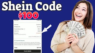 Shein Code 100 Off  Shein Coupon Codes 2023 For Existing Customers  Fresh Shein Coupon May 2023 [upl. by Ayila]