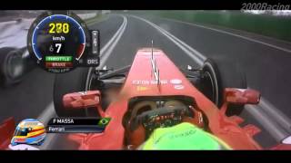 F1 2013 ALONSO Australia Onboard Highlights [upl. by Cort]