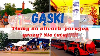 Gąski tłumy turystów przemierza główną ulicę  paragony grozy❓ nie tutaj  kolejki przed gastronomią [upl. by Llirpa]