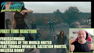 Feuerschwanz  Warriors of the World United  Reaction  Amazing Cover Version [upl. by Elizabeth]