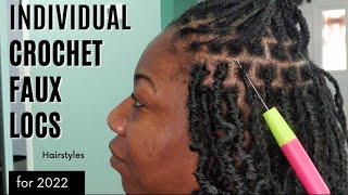 How To Do Crochet Faux Locs Like Individuals  The Neatest Crochet Faux Locs [upl. by Neellek817]