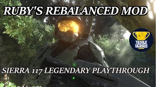 Best Campaign Halo 3 Mod  Rubys Rebalance [upl. by Enna]