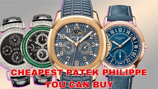 Top 6 CHEAPEST Patek Philippe Watches You Can Buy [upl. by Atis697]