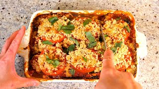 What I eat everyday as a keto vegan  Lasagne style bake  Keto vegan and glutenfree [upl. by Daus]