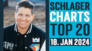 Schlager Charts Top 20  18 Januar 2024 [upl. by Concha]