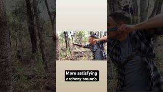 51lb Grozer Assyrian bow in the woods archery traditionalarchery [upl. by Cheke839]