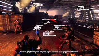 Gears of War 3 Walkthrough  Part 11 Act 16 Lambent Leviathan GoW3 Gameplay amp Commentary [upl. by Babbette]