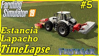 FS19 Timelapse Estancia Lapacho 5 Some Hay And Chips [upl. by Ninerb940]