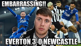 EMBARRASSING EVERTON VS NEWCASTLE 30 RANT [upl. by Danice]