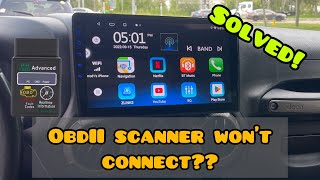 How to setup obd2 scanner on android radio  x series [upl. by Pacorro895]