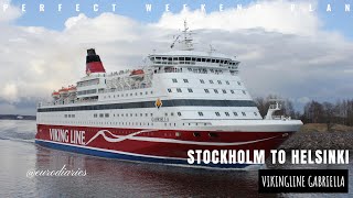 Viking Line  Viking Gabriella Cruise  Stockholm to Helsinki Finland [upl. by Ann-Marie822]