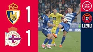 Resumen PrimeraFederación  SD Ponferradina 11 RC Deportivo  Jornada 8 Grupo 1 [upl. by Frayda]