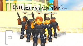 Miami Florida Remastered Roleplay  So I became a cop in MPD and heres how it went 👮‍♂️🚓 [upl. by Hnid]