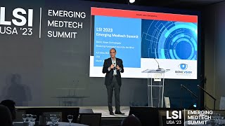 Ash Attia Presents Bionic Vision Technologies at LSI USA ‘23 [upl. by Verneuil]