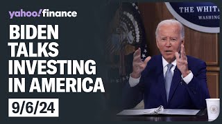 President Biden delivers remarks on investing in America [upl. by Arrec]