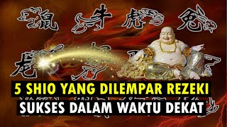 5 SHIO YANG DILEMPAR REZEKI SUKSES DALAM WAKTU DEKAT [upl. by Blinnie417]