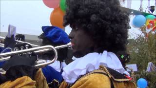 Pietenband quotDe Paardenvoetjesquot op de boot Sinterklaas intocht Zwolle [upl. by Inamik571]