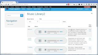 Drupal jPlayer  1  Overview [upl. by Aissilem876]