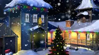 christmas screensaver HD 720 [upl. by Eetnom]