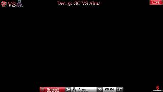 Grinnell Mens College Basketball VS Alma [upl. by Obie]