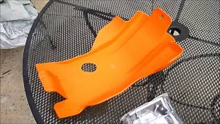 KTM 350 exc Acerbis Skidplate [upl. by Jade]