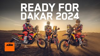 Red Bull KTM Factory Racing  Dakar Rally Team 2024  KTM [upl. by Ahsaret]