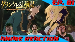 WEDDING CRASHERS  Anime Reaction Grancrest Senki Ep 01 [upl. by Shepperd163]