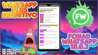 Descargar FouadWhatsapp V1003 💯🔥 Nueva Actualización DEFINITIVA No Mas Whatsapp Vinculado 😍👌 [upl. by Vala]