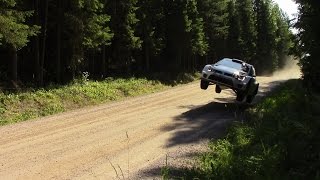 Sébastien Ogier test Neste oil rally Finland 2014 [upl. by Iarahs59]