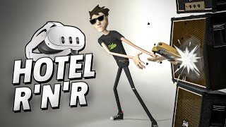 Hotel RnR Rockstar Simulator  Meta Quest 3 Gameplay  First Minutes No Commentary [upl. by Reichel]