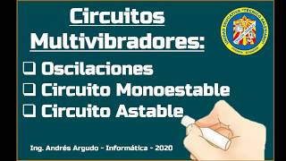 Tutorial Circuitos multivibradores [upl. by Jamilla365]