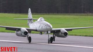 Messerschmitt 262 Takeoff and Landing  Germany  JMW2017 [upl. by Sadinoel]