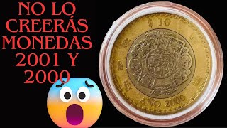 Lo que no sabías sobre las monedas de 10 pesos del 2000 y 2001 [upl. by Eiramoj]