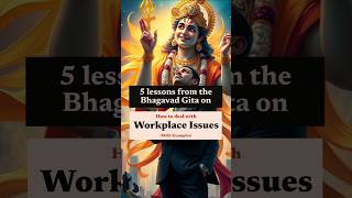 How to deal with Workplace Issues with Examples mahabharat motivation gita [upl. by Carnahan]