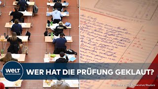 NIEDERSACHSEN Abituraufgaben gestohlen Müssen Prüfungen verschoben werden [upl. by Melborn]