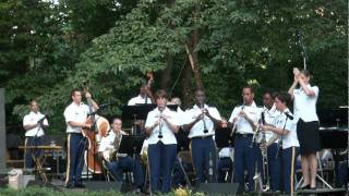 257th ARMY BAND quotThe Clarinet Polkaquot  Catonsville Md July 16 2011 [upl. by Gilliette]