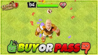 BUY OR PASS KING HAALAND SKIN IN CLASH OF CLANS [upl. by Jandy193]