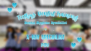 Teethyz Dentist training From DHS to XRS  Lanxie  🌸☁️ [upl. by Nomzed]