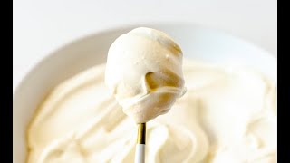 Healthy Cream Cheese Frosting Recipe  No Butter  No White Sugar  Easy Homemade Frosting For Kids [upl. by Lavona]