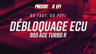 900 ACE TURBOR  Déblocage dECU Précision EFI [upl. by Klimesh]