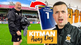 I Went on an Away Day with Cambridge United KITMAN [upl. by Enidualc]