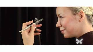 Luminess Air Airbrush Makeup Kit Tutorial [upl. by Ymerrej]