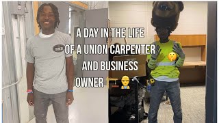 A Day in the Life of a Union Carpenter and Business Owner 🏗️👷‍♂️🔨 [upl. by Ahsiuqel]