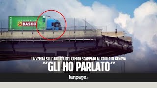 Genova la verità sull’autista del camion simbolo del dramma “Mai rilasciato interviste” [upl. by Hannah]