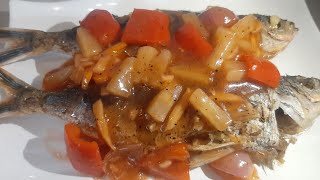 Sweet and Sour na Dalagang BukidFish RecipeEasy to cook [upl. by Oicirbaf]